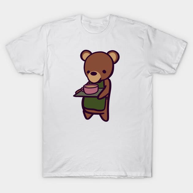 A Grizzly Bearista T-Shirt by ThumboArtBumbo